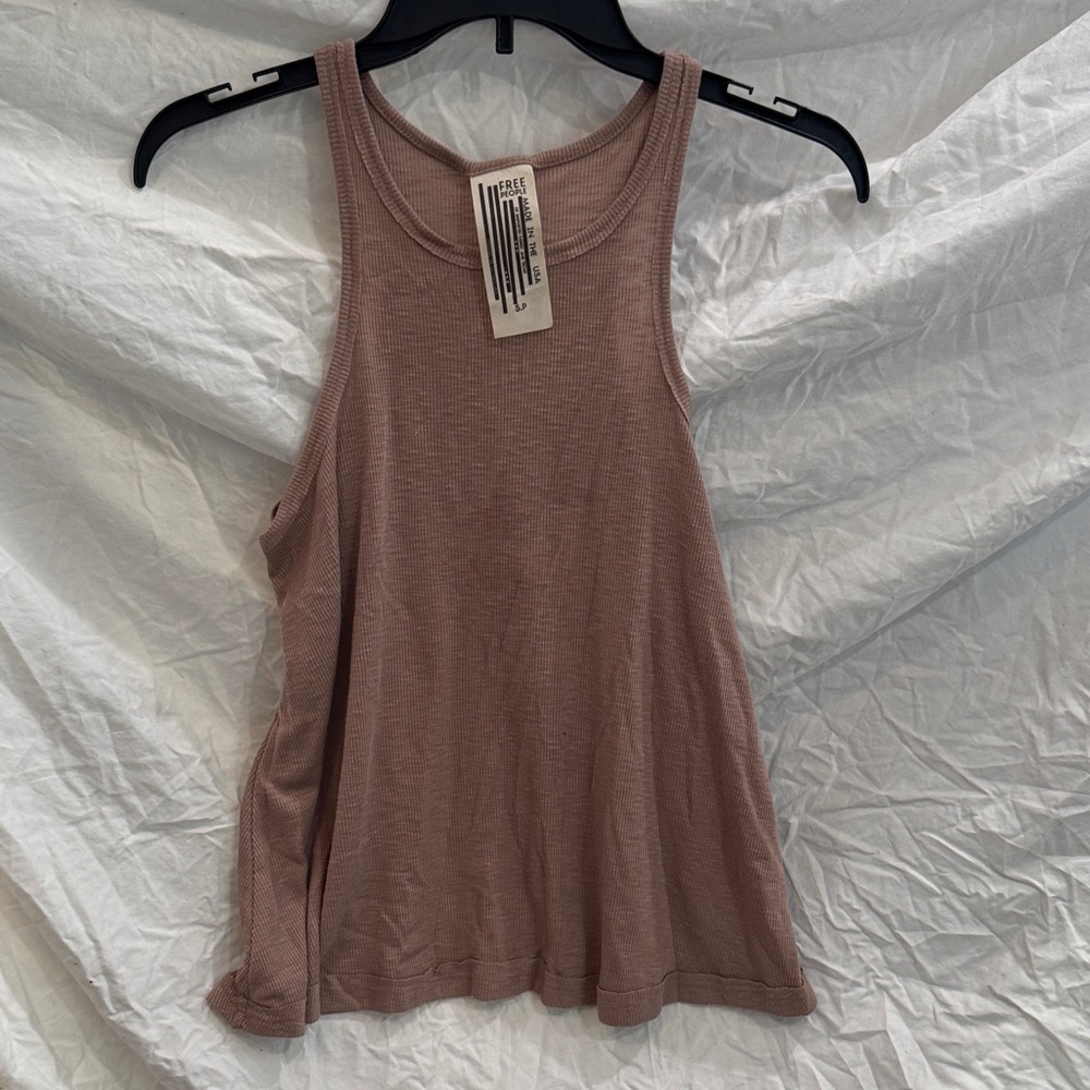 Free People Dusty Pink Tank Top